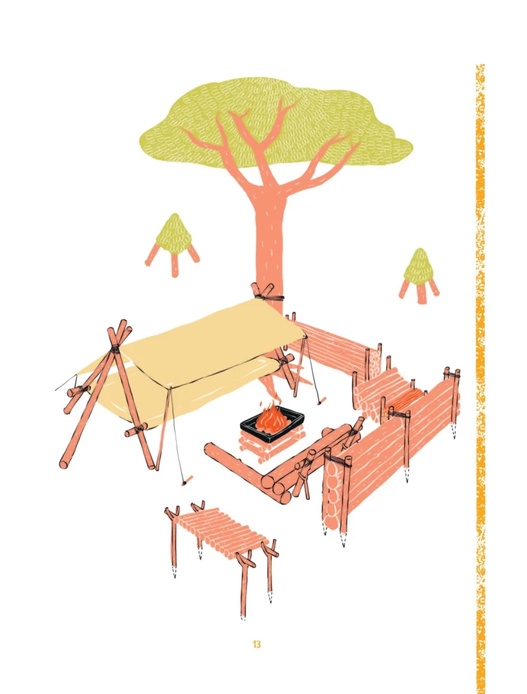 Survival in the Wild. Step-by-Step Illustrated Guide